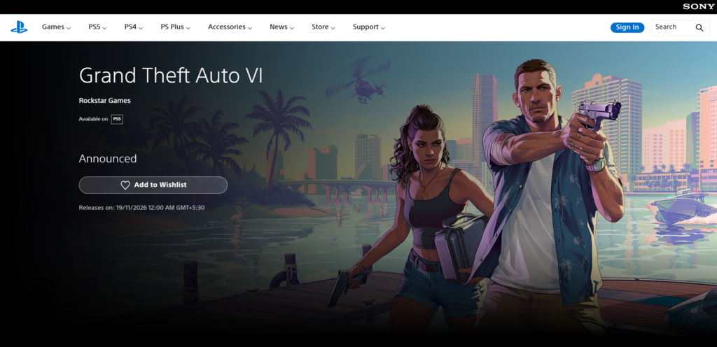 Monitor GTA 6 preorder updates